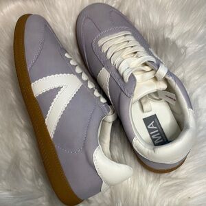 MIA Lilac and Cream Casual Sneakers
